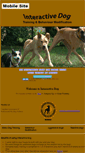 Mobile Screenshot of interactivedog.ca