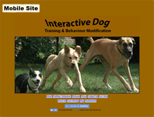 Tablet Screenshot of interactivedog.ca